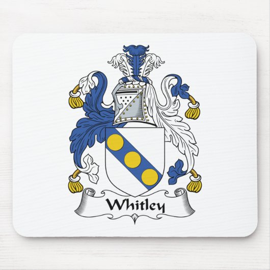 Whitley Family Crest Muismat (Voorkant)