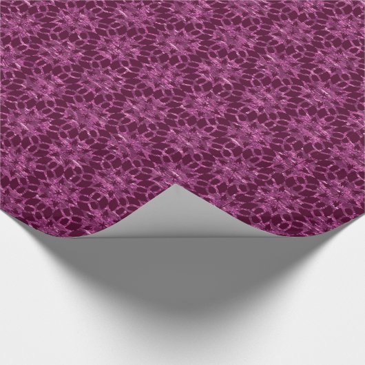 Whitley Star Lace Pattern Victoriaans Cadeaupapier (Hoek)