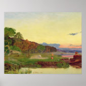 Whitlingham, Norfolk, 1860 (olie op doek) Poster (Voorkant)