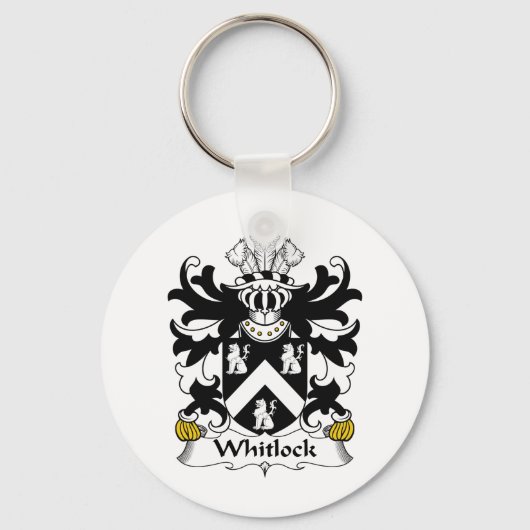 Whitlock Family Crest Sleutelhanger (Voorkant)