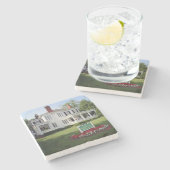 Whitlock Inn, Marietta, Ga. Onderzetters met marme (Zijkant)