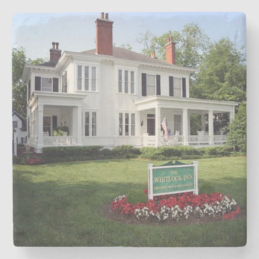 Whitlock Inn, Marietta, Ga. Onderzetters met marme (Voorkant)