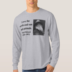 Whitman Quote 4b T-shirt