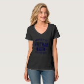Whitman Retro Atletiek Eigendomsafdeling T-shirt (Voorkant volledig)