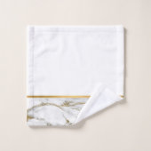WHITMARBLE GOLD BATHROOM TOWEL SET BAD HANDDOEK (Wasdoekje)