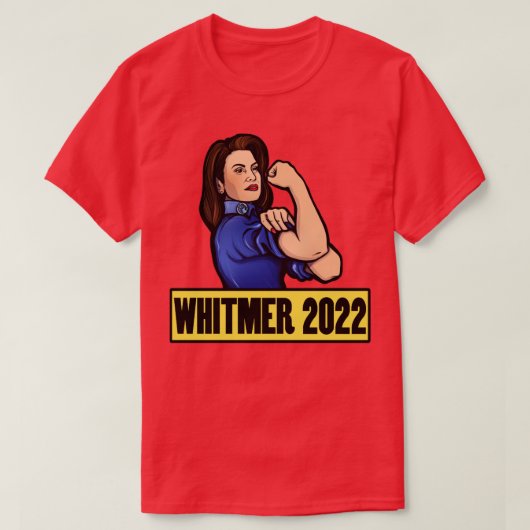Whitmer 2022 t-shirt (Design voorkant)