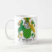 Whitmore Family Crest Koffiemok (Links)