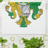 Whitmore Family Crest Theedoek (Gevouwen)