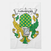 Whitmore Family Crest Theedoek (Verticaal)
