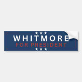 Whitmore voor President Bumpersticker (Voorkant)