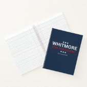 Whitmore voor President Notitieboek (Binnen)