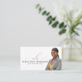 Whitney Borden Visitekaartje (Staand voorkant)