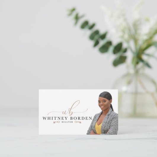 Whitney Borden Visitekaartje (Staand voorkant)