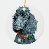 Whitney de Podle Keramisch Ornament (Voorkant)