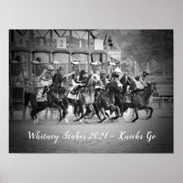 Whitney Stakes - Saratoga 20121 - Knicks Go Poster