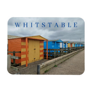 Whitstable strand huts fridge magnet magneet