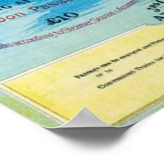 WHITSTAR LINE OCEAN MAIL STEAMER POSTER (Hoek)