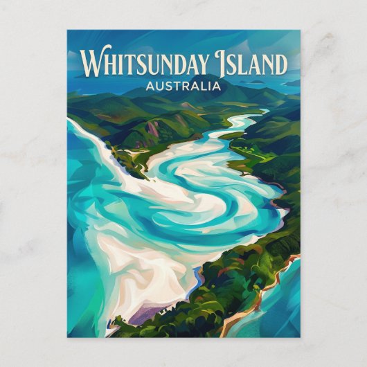 Whitsunday-eiland Australië Briefkaart (Voorkant)