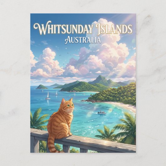 Whitsunday-eilanden Australië Briefkaart (Voorkant)