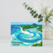 Whitsunday-eilanden Australië Briefkaart (Staand voorkant)