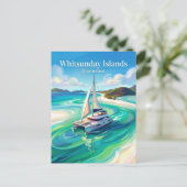 Whitsunday-eilanden Australië Briefkaart (Staand voorkant)