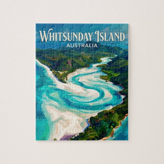 Whitsunday Island Australië Legpuzzel (Verticaal)