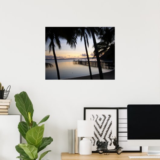 Whitsunday Islands Sunset - Australia Poster (Thuiskantoor)