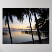 Whitsunday Islands Sunset - Australia Poster (Voorkant)