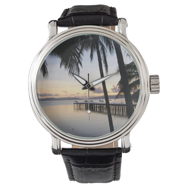 Whitsunday Islands Sunset Watch Horloge (Voorkant)