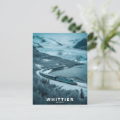 Whittier, Alaska Briefkaart (Staand voorkant)