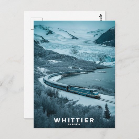 Whittier, Alaska Briefkaart (Voorkant / Achterkant)