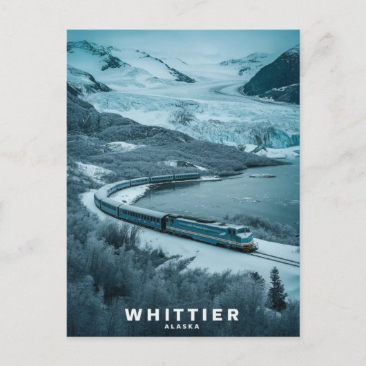 Whittier, Alaska Briefkaart (Voorkant)