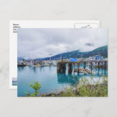 Whittier Alaska Harbor Briefkaart (Voorkant / Achterkant)