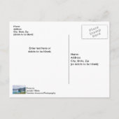 Whittier Alaska Harbor Briefkaart (Achterkant)