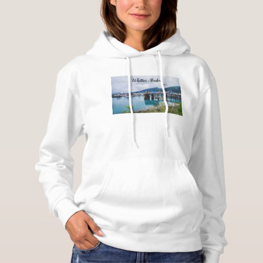 Whittier Alaska Harbor Hoodie (Voorkant)