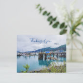 Whittier Alaska Harbour denkt na over je Briefkaar Briefkaart (Staand voorkant)