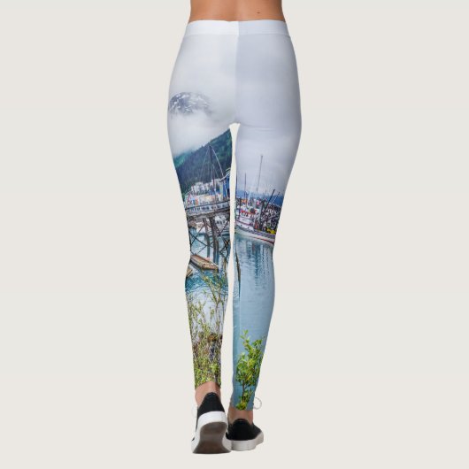 Whittier Alaska Harbour Leggings (Achterkant)