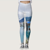 Whittier Alaska Harbour Leggings (Voorkant)
