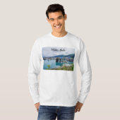 Whittier Alaska Harbour Mannen Long Meve Shirt (Voorkant volledig)