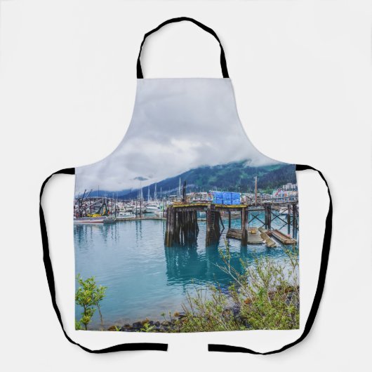Whittier Alaska Harbour Schort (Voorkant)