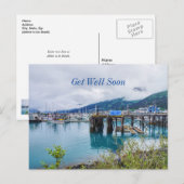 Whittier Alaska Haven Gauw Beter Postkaart (Voorkant / Achterkant)
