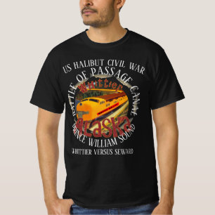WHITTIER ALASKA HEILBOT OORLOG TEGEN SEWARD 2045 T-SHIRT