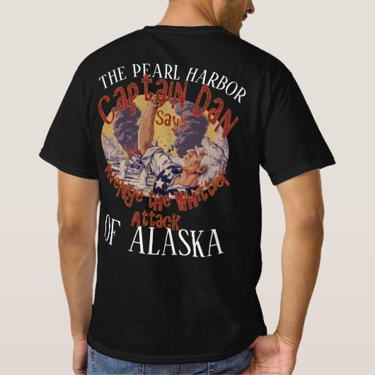 WHITTIER ALASKA HEILBOT OORLOG VERSUS SEWARD 1955- T-SHIRT (Achterkant)