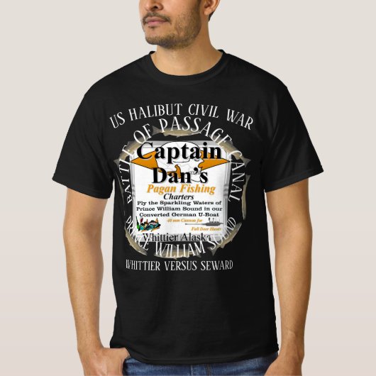 WHITTIER ALASKA HEILBOT OORLOG VERSUS SEWARD 1955- T-SHIRT (Voorkant)