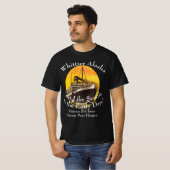Whittier Alaska net als Seattle de vroege dagen T-shirt (Voorkant volledig)