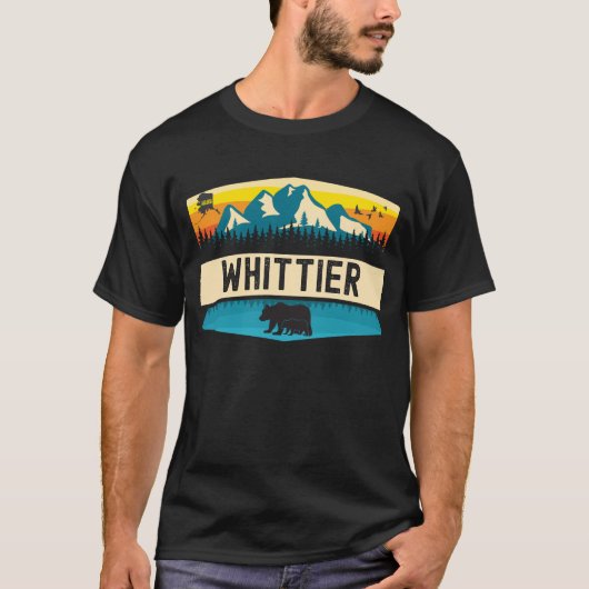 Whittier, Alaska T-shirt (Voorkant)