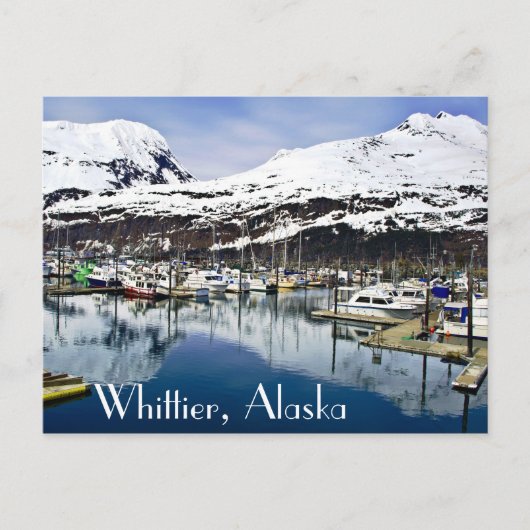 Whittier, Alaska, VS Briefkaart (Voorkant)