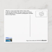 Whittier, Alaska, VS Briefkaart (Achterkant)