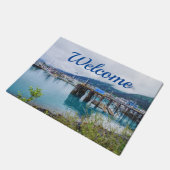Whittier Alaska Welkom Doormat Deurmat (Schuin)