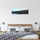 Whittier bij Schilderachtig Alaska-fotografie in D Canvas Afdruk (Insitu (Slaapkamer))